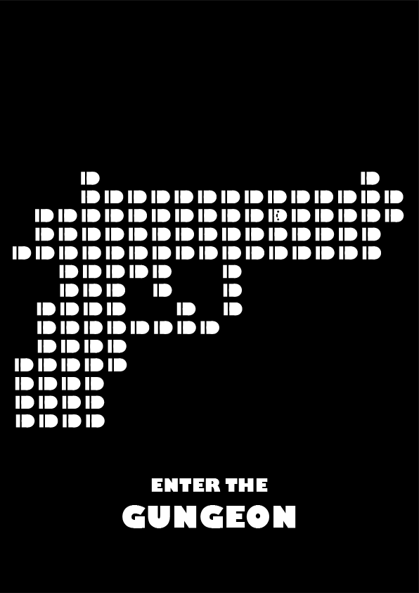 Cartel del armamento de Enter The Gungeon