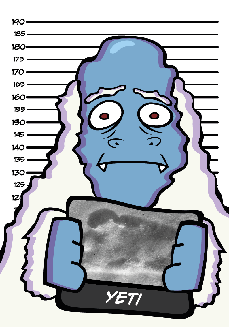 ilustracion del Yeti siendo detenido